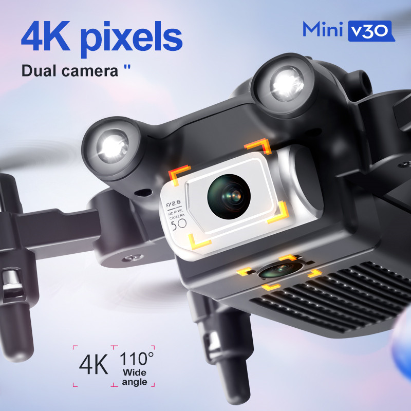 Mini V30 WiFi FPV Drone With 4 - Drone Camera Hd ulasan dan harga
