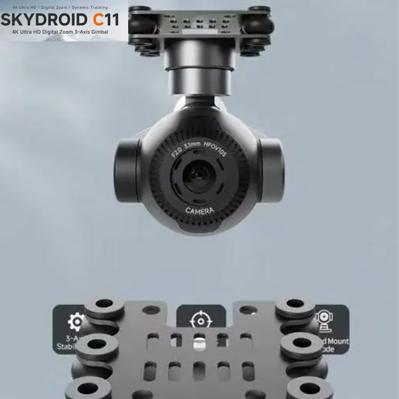 Skydroid C11 4K 3-Axis Gimbal  - Drone Camera Waterproof ulasan dan harga