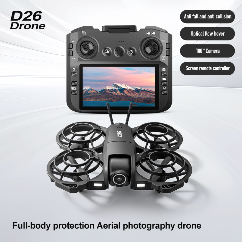 D26 Drone 4K Aerial HD 180° Ca - Drone Camera Hd ulasan dan harga