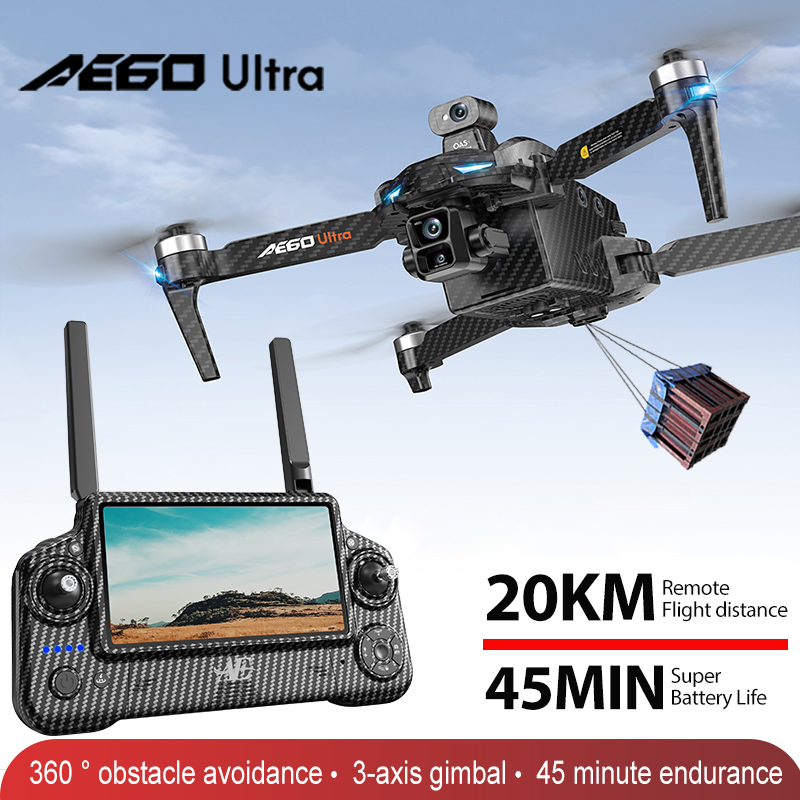 AE60 GPS Drone Professional 8K - Drone Camera 4K ulasan dan harga