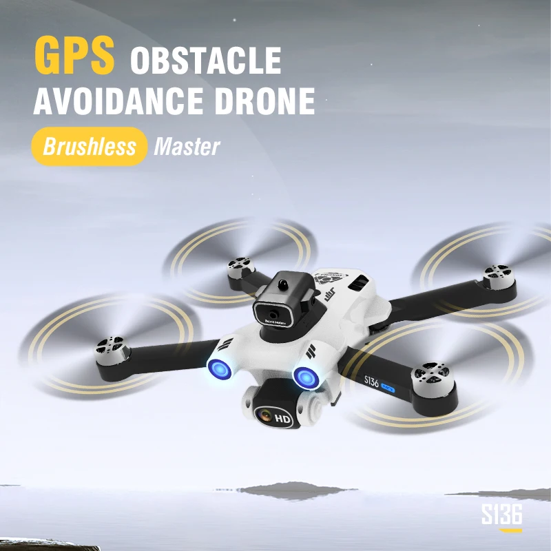 Drone S136 Pro Ultra Rc Drones - Drone Camera Professional ulasan dan harga
