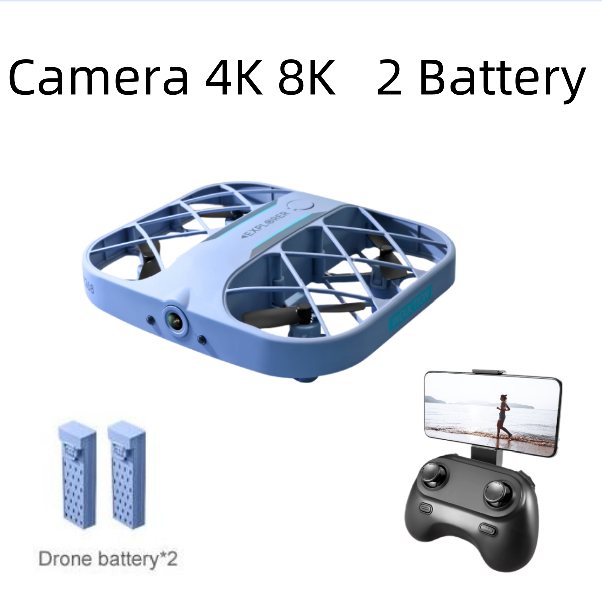 JJRC H107 FPV RC Drone with 2  - Drone Camera Hd ulasan dan harga